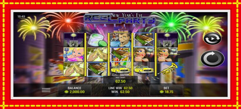 Slot machine Reel Party with access to free game online, picture 3