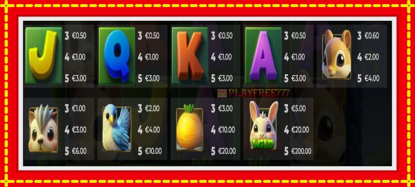 Slot machine Reel Rabbit with access to free game online, picture 4