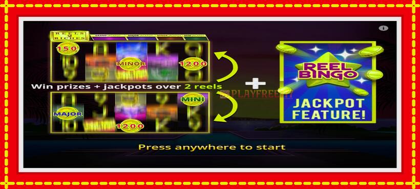 Slot machine Reels 2 Riches with Reel Bingo with access to free game online, picture 1