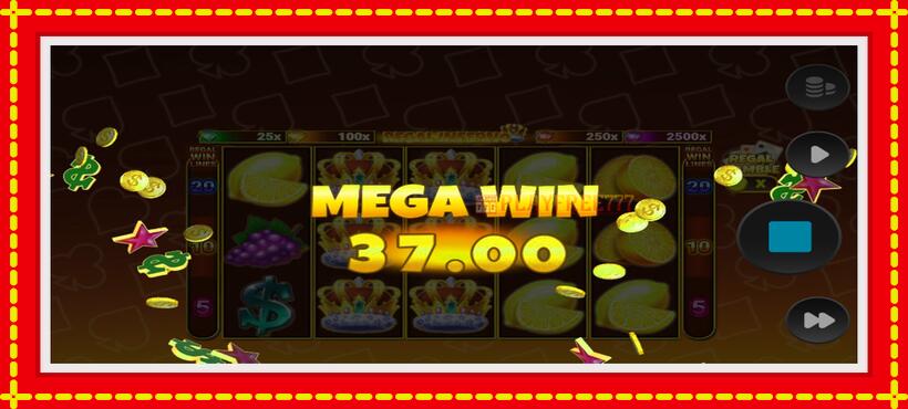 Slot machine Regal Inferno with access to free game online, picture 4