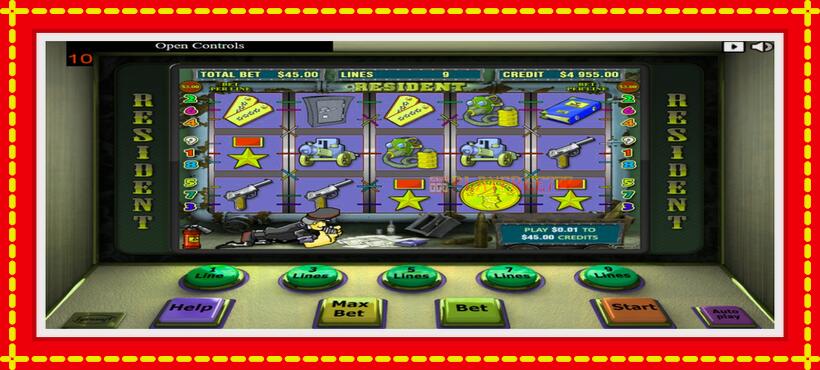 Slot machine Resident with access to free game online, picture 1