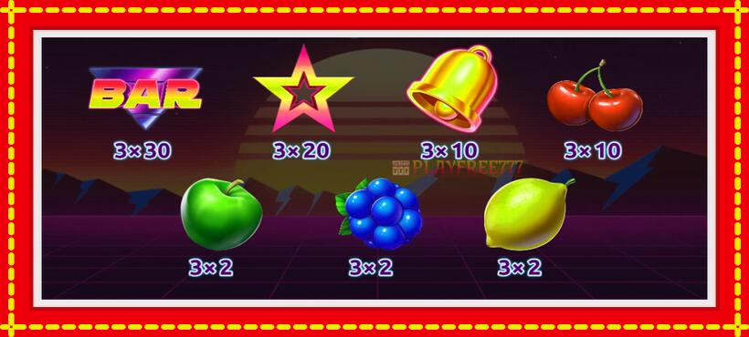 Slot machine Retro Party with access to free game online, picture 4