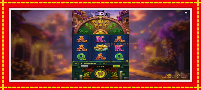 Slot machine Rhapsody of Muertos with access to free game online, picture 1