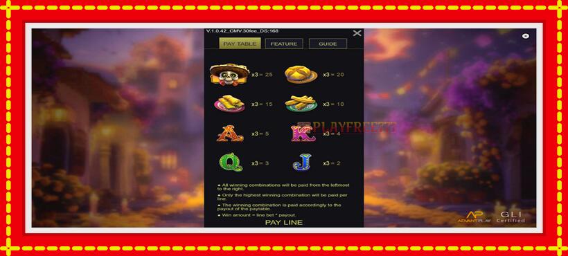 Slot machine Rhapsody of Muertos with access to free game online, picture 5