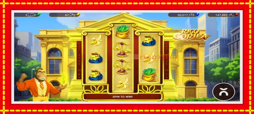 Slot machine Rico Gorila with access to free game online, picture 1