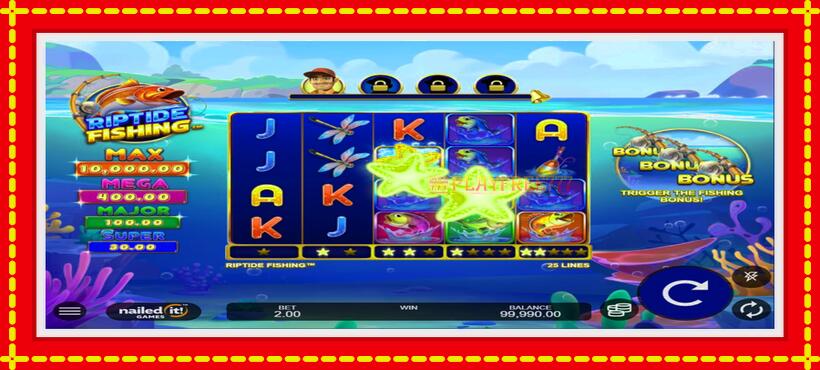 Slot machine Riptide Fishing with access to free game online, picture 3