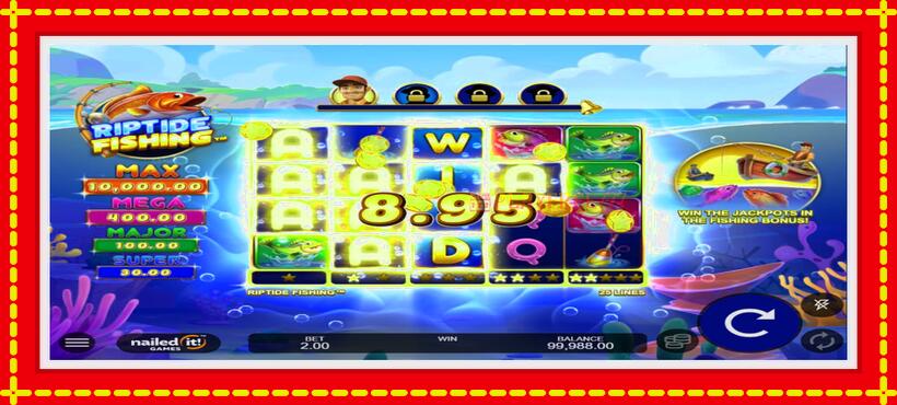 Slot machine Riptide Fishing with access to free game online, picture 4