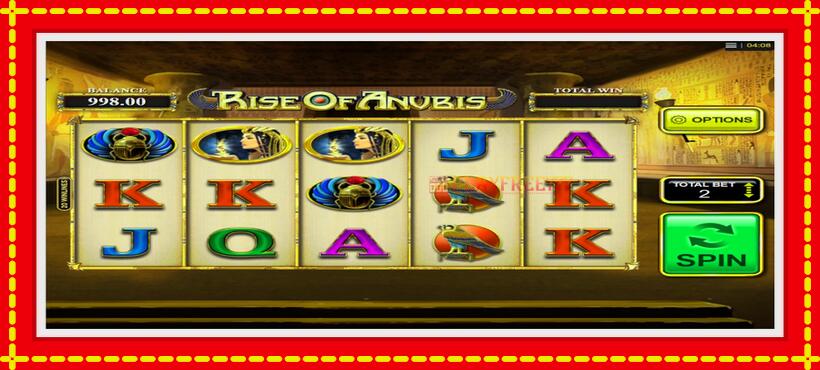 Slot machine Rise of Anubis with access to free game online, picture 2