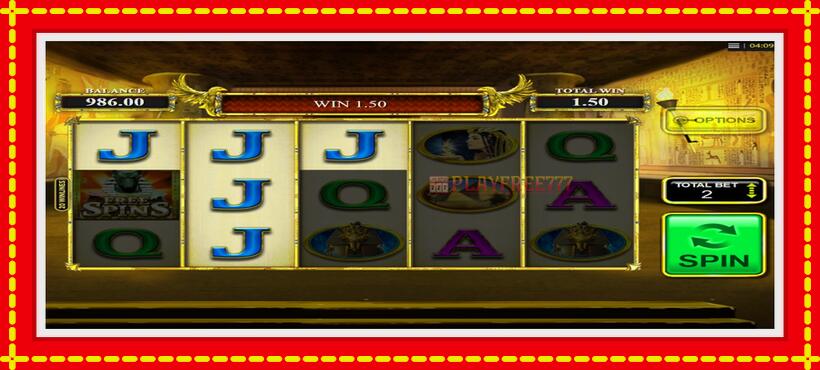 Slot machine Rise of Anubis with access to free game online, picture 3