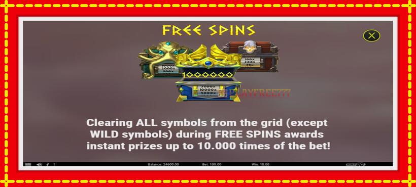 Slot machine Rise of Olympus Origins with access to free game online, picture 6