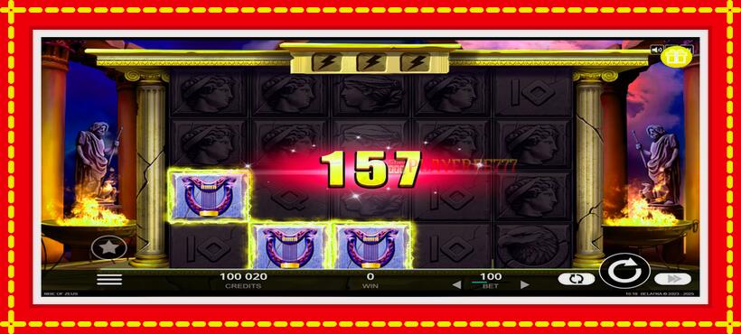 Slot machine Rise of Zeus with access to free game online, picture 3