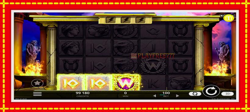 Slot machine Rise of Zeus with access to free game online, picture 5