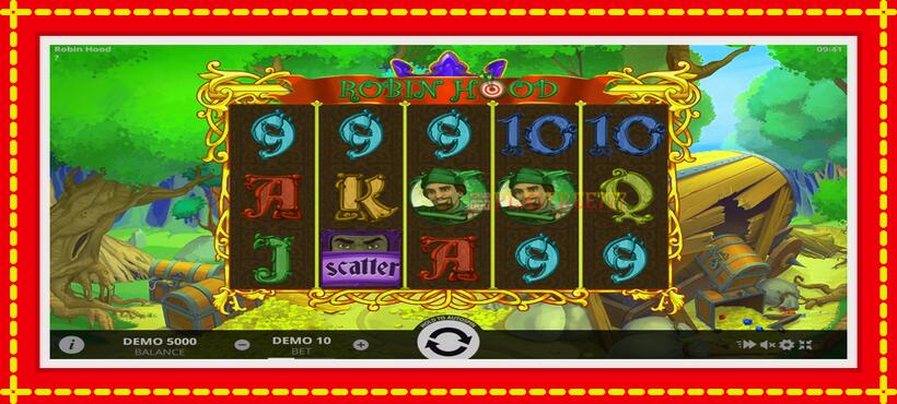 Slot machine Robin Hood with access to free game online, picture 1