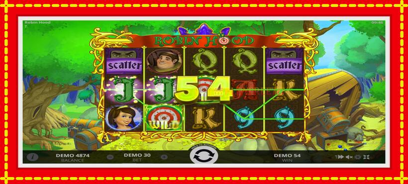 Slot machine Robin Hood with access to free game online, picture 2