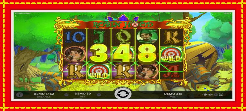 Slot machine Robin Hood with access to free game online, picture 3