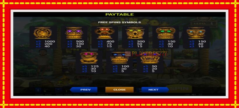 Slot machine Robinson with access to free game online, picture 6