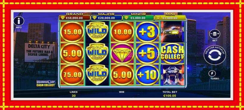 Slot machine RoboCop: Cash Collect with access to free game online, picture 2