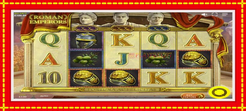 Slot machine Roman Emperors with access to free game online, picture 1