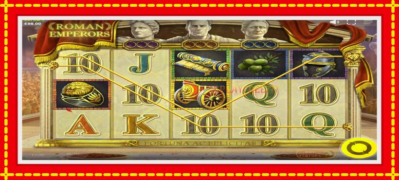 Slot machine Roman Emperors with access to free game online, picture 2