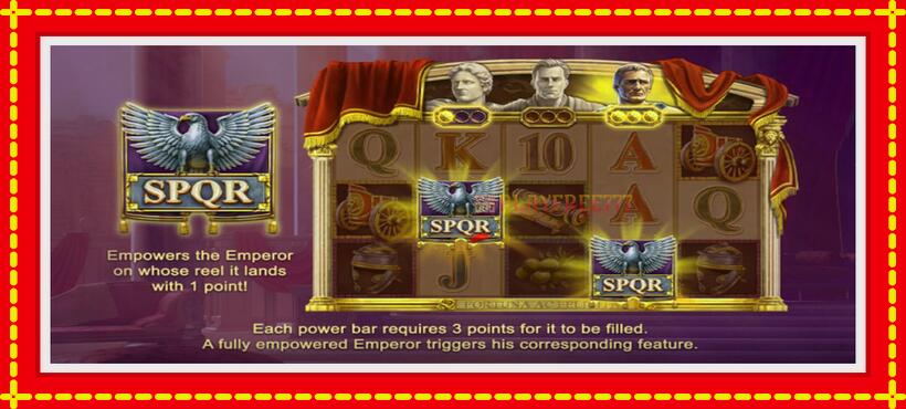 Slot machine Roman Emperors with access to free game online, picture 7