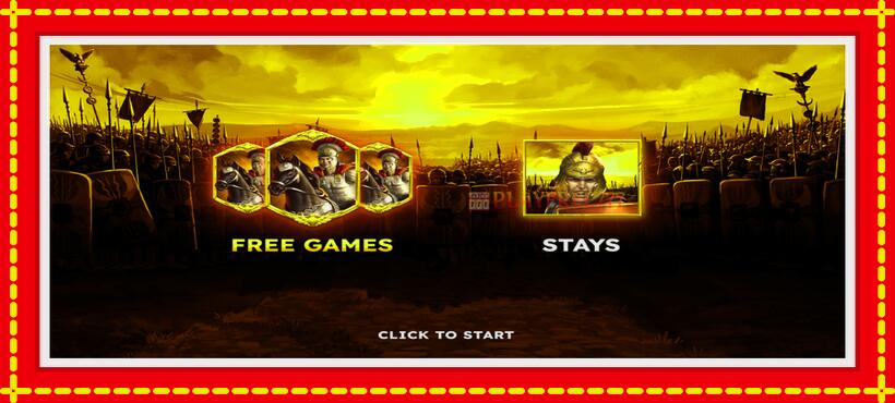 Slot machine Roman Legion Deluxe with access to free game online, picture 1