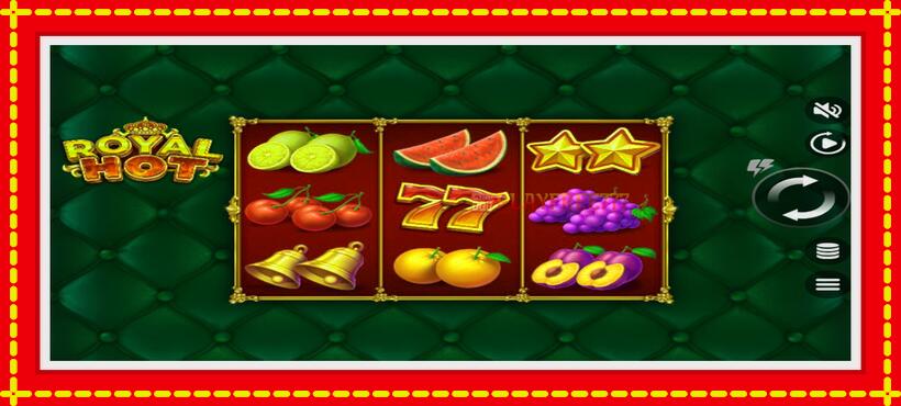 Slot machine Royal Hot with access to free game online, picture 1