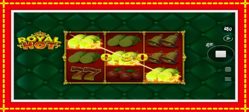 Slot machine Royal Hot with access to free game online, picture 2