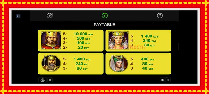 Slot machine Royal Secrets with access to free game online, picture 6