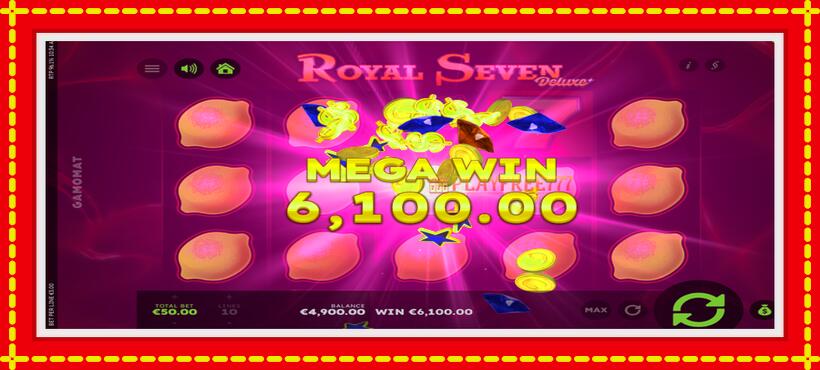 Slot machine Royal Seven Deluxe with access to free game online, picture 3