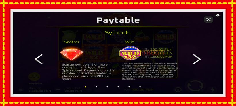 Slot machine Ruby Royal with access to free game online, picture 5