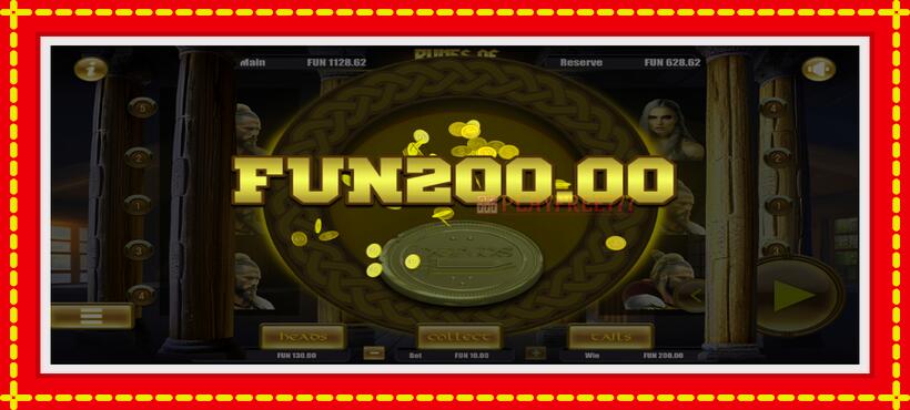 Slot machine Runes of Valhalla with access to free game online, picture 4