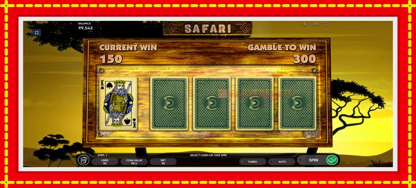 Slot machine Safari with access to free game online, picture 5