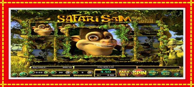 Slot machine Safari Sam with access to free game online, picture 3