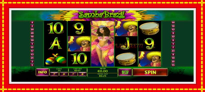 Slot machine Samba Brazil with access to free game online, picture 1