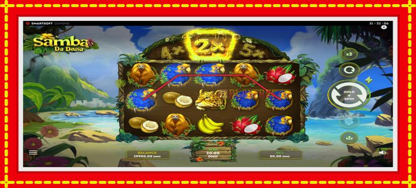 Slot machine Samba Da Deusa with access to free game online, picture 3