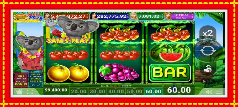 Slot machine Sams Play with access to free game online, picture 4