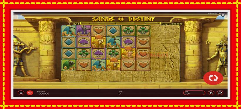 Slot machine Sands of Destiny with access to free game online, picture 2