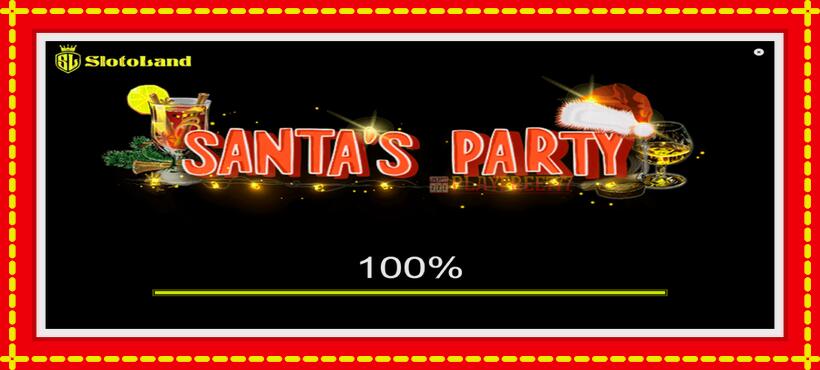 Slot machine Santas Party with access to free game online, picture 1