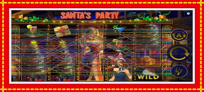 Slot machine Santas Party with access to free game online, picture 2