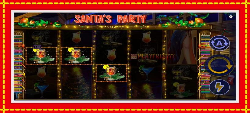 Slot machine Santas Party with access to free game online, picture 3