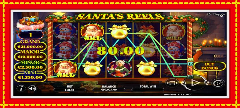 Slot machine Santas Reels with access to free game online, picture 4