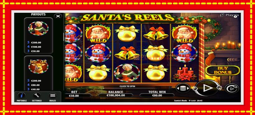 Slot machine Santas Reels with access to free game online, picture 6