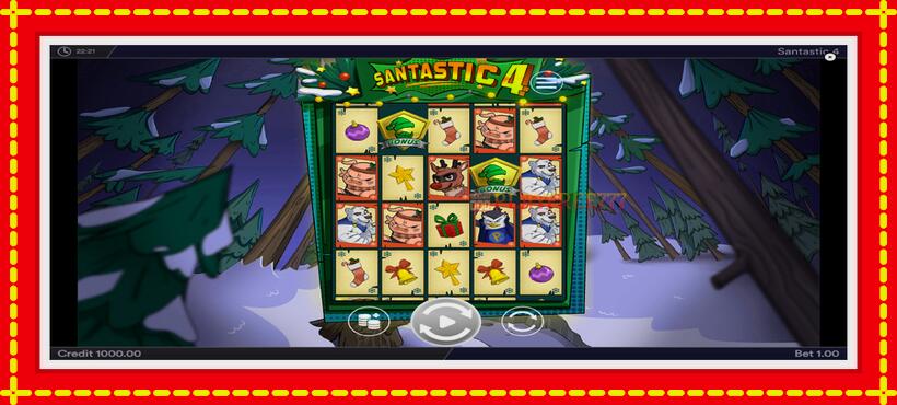 Slot machine Santastic 4 with access to free game online, picture 2