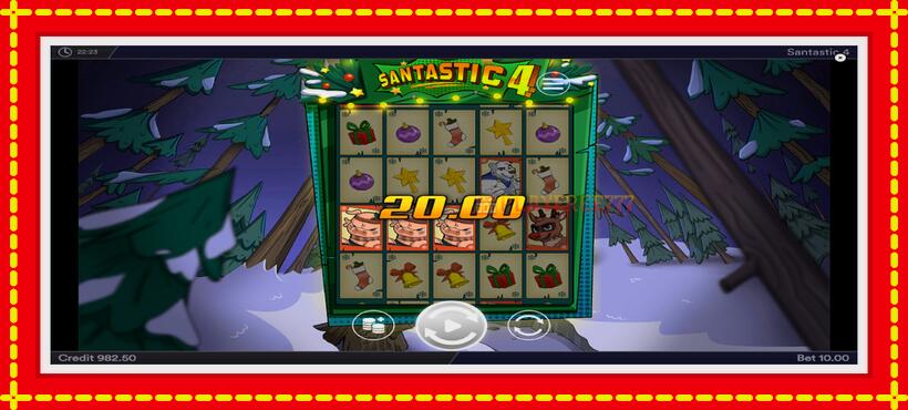 Slot machine Santastic 4 with access to free game online, picture 5