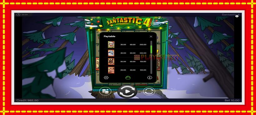 Slot machine Santastic 4 with access to free game online, picture 6