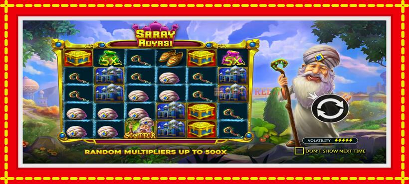 Slot machine Saray Ruyasi with access to free game online, picture 1