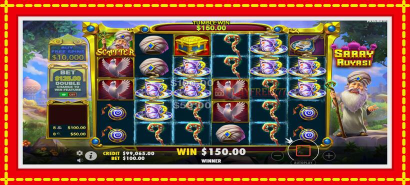 Slot machine Saray Ruyasi with access to free game online, picture 4