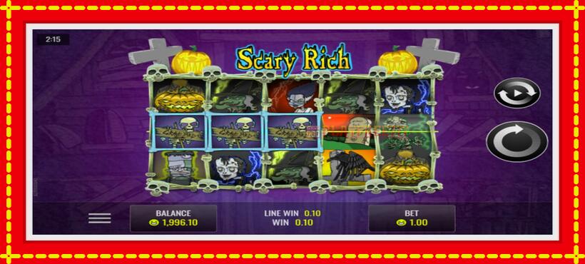 Slot machine Scary Rich with access to free game online, picture 2