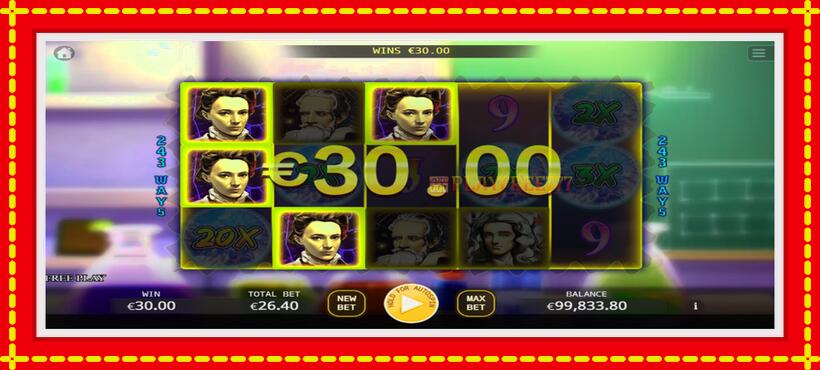 Slot machine Scientist Legends Lock 2 Spin with access to free game online, picture 4