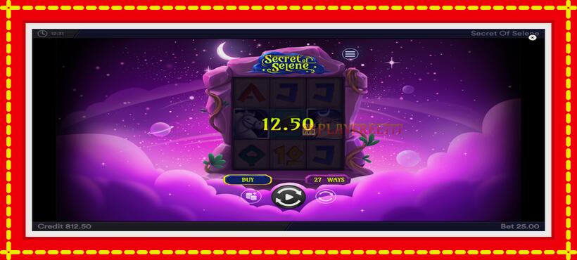 Slot machine Secret of Selene with access to free game online, picture 3